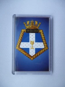 IMÁN NEVERA RFA SIR GALAHAD CON CRESTA. - Imagen 1 de 1