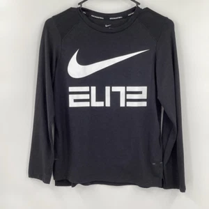 Youth Nike Basketball Elite Long Sleeved Performance Tee - Large - Picture 1 of 5