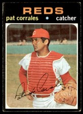 1971 Topps #293 Pat Corrales VG+ Cincinnati Reds