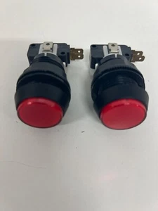 SNK Neo Geo Arcade PULSANTI DI RICAMBIO Set di 2 con luci e interruttori - Ultra 64 - Foto 1 di 2