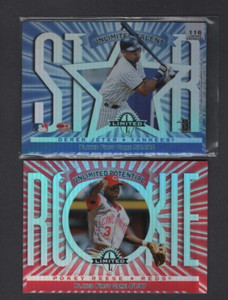 1997 DONRUSS LIMITED EXPOSURE ROOKIE UNLIMITED REFRACTOR #116 DEREK JETER MINT