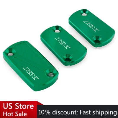 Cubierta de depósito de embrague de freno delantero trasero para KAWASAKI KX250 KX250X KX450F KX450SR Foto 1 de 4