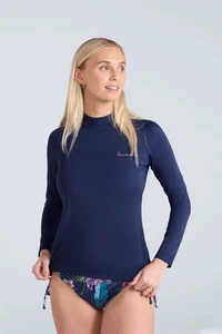 Womens Animal Lillie Long Sleeve Rash Vest - Picture 1 of 90