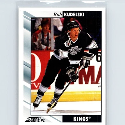 1992-93 Score - Bob Kudelski #221 - Los Angeles Kings - Image 1 of 2