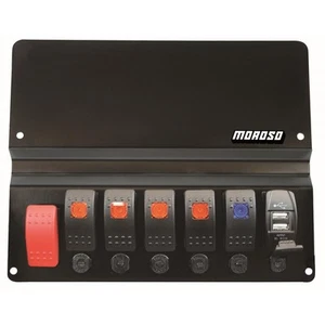 Moroso 74311 Dash, Blockoff Plate, W/ Switches, Fits BMW E46 - Picture 1 of 4