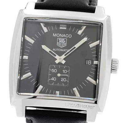 Reloj automático para hombre TAG HEUER Monaco WW2110.FC6177 esfera negra_920763 Foto 1 de 4