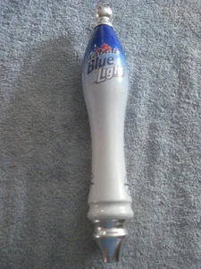 VINTAGE LABATT BLUE LIGHT WOODEN BEER TAP HANDLE (12") - Picture 1 of 5