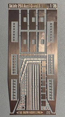 THE SHOW MODELLING 010 - Sd.Kfz 251 ausf.D vol. 1 - 1/35 PHOTOETCHED - Immagine 1 di 4