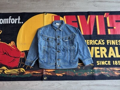 Chaqueta vaquera vintage Lee para niños hecha en EE. UU. juvenil talla S chaqueta vaquera de camionero Foto 1 de 4