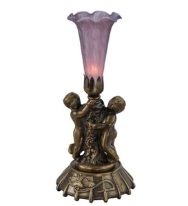 Meyda Tiffany 11642 12" Tall Novelty Table Lamp - Copper - Picture 1 of 2
