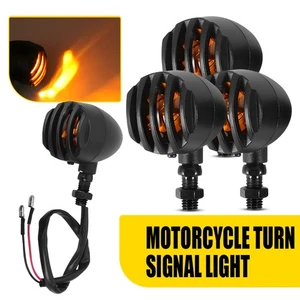 & Front Rear Turn Signal Lights Tail For Honda Shadow 750 VT 1100 VTX 1300 1800 - Picture 1 of 14