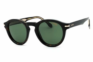 CARRERA 306/S 0086 Sunglasses Dark Havana Frame Green Lenses 48mm - Picture 1 of 4