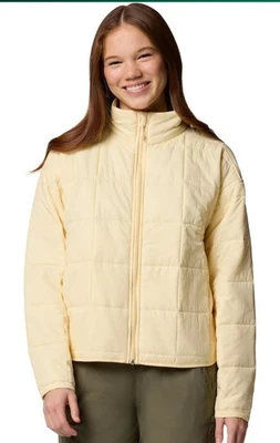 Columbia Women's Sienna Hill Quilted Jacket Color Lemon Wash Size 2XL  - Image 1 of 4