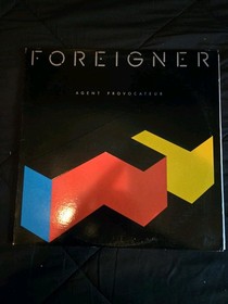 Foreigner Agent Provocateur Vinyl record album Lp Atlantic 7 81999-1-E 1984