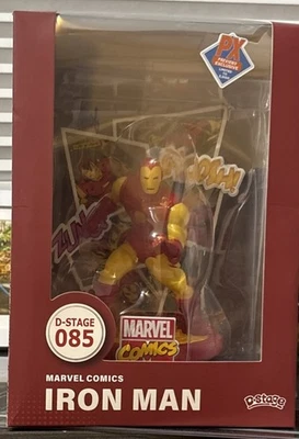 MARVEL 60th IRON MAN DS-085 D-STAGE 6" VISTAS PREVIAS FIGURA ESTATUA EXCLUSIVA Foto 1 de 4