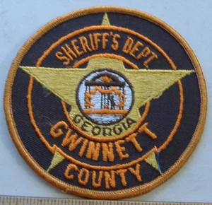 PARCHE DE TELA GWINNETT COUNTY SHERIFF GEORGIA - Imagen 1 de 1