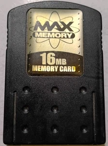 Max Memory 16 MB Memory Card PS2 Not Tested - Picture 1 of 2