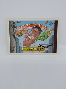 Vintage GPK 1986 Topps "Clean Maureen" Card 242A Garbage Pail Kids OS6 - Picture 1 of 8