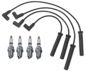 Professional Ignition Wire Set 4 ACDelco Spark Plugs Kit For Saturn 1.9 L4 - Picture 1 of 1