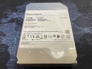 WD HITACHI HUH721212AL4200 12TB 3.5 SAS HDD, TESTED, GRADE B - Photo 1/2