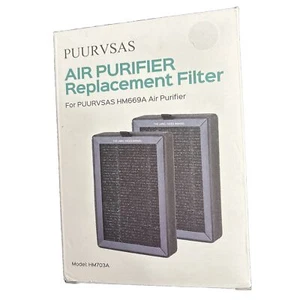 Puurvsas HM703A - Filtro di ricambio per purificatore d'aria HM669A confezione da 2 - Foto 1 di 10