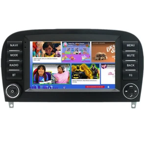 Radio estéreo con pantalla táctil GPS Navi 4+32G apto para Mercedes Benz SL R230 2005-2012 - Imagen 1 de 24