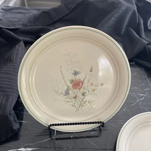 CORNING CORELLE CORNERSTONE SUMMER MIST  DINNER PLATES 10.25" Lot Of 4 - Picture 1 of 6