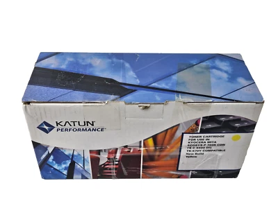 TK-570Y Kyocera compatible Yellow toner for use in FS-C5400DN P7035cdn - Image 1 of 3