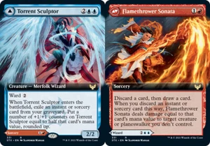[4x] Torrent Sculptor // Flamethrower Sonata - Foil - Extended Art Near Mint, En - Picture 1 of 1