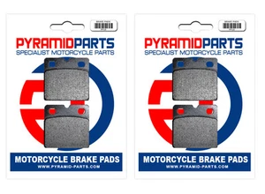 Pastillas de freno delanteras (2 pares) para Moto-Guzzi 1000 California III C 91-95 - Imagen 1 de 1
