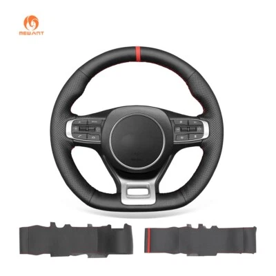MEWANT DIY Artificial Leather Steering Wheel Cover for Kia Sportage K5 GT-Line - Image 1 of 4