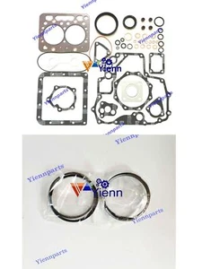 New Z482 Piston Ring Set Full Overhaul Gasket Kit For Kubota AR211 R1-11 Combine - Picture 1 of 4