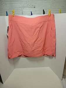 32 Degrees Cool Women's Elastic Waist Skirt, Lined, Sugar Coral, Size XL, NWT - Picture 1 of 7