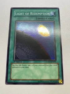 Yugioh Light Of Redemption Super Rare 1st Edition LODT-EN057 MP Moderate Played - Picture 1 of 24
