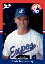 1996 West Palm Beach Expos Best #4 Kash Beauchamp Bartlesville Oklahoma OK Card