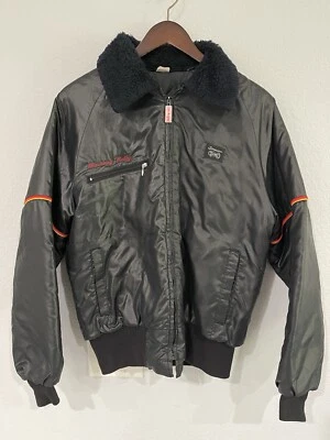 Vintage 70s Simpson Racing Team “Mustang Sally” Puffer Jacket Men’s Size Medium - Image 1 of 4