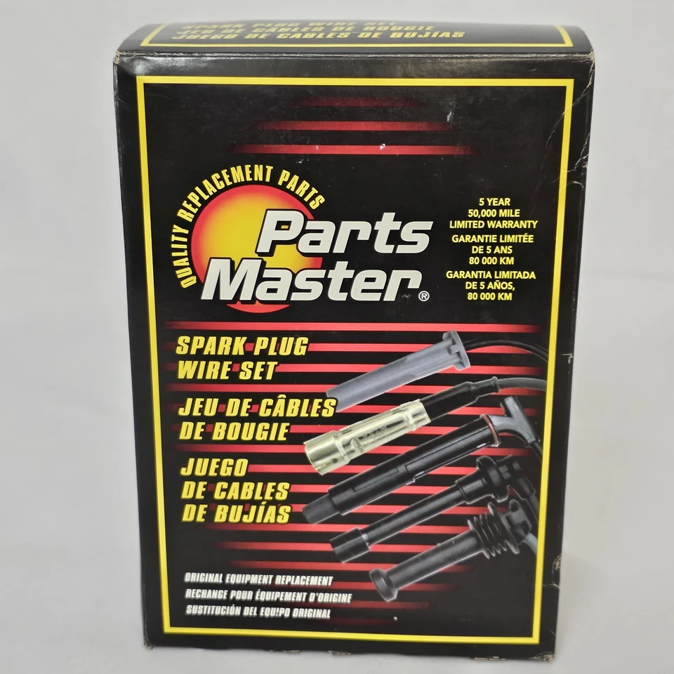 Juego de cables de bujía Parts Master #27302 PARA 3 CILINDROS 1989-1991 Geo Metro NUEVO  Foto 1 de 4