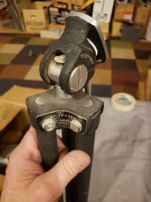 Vintage Quick-Set SD2 Standard Duplex Camera Tripod  Pan Tilt Head Adjustable - Image 1 of 4