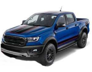 Car Side Door Stickers Trunk Decal For Ford Ranger Hood Roof Rear Racing Stripes - Picture 1 of 9