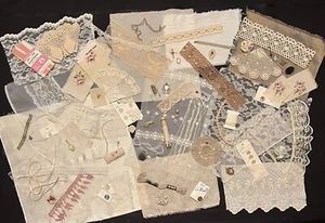 "Vintage Hochzeit" Slow Stitch Kit, Junk Journal, Nadelbuch, Verzierungen #30A - Bild 1 von 12