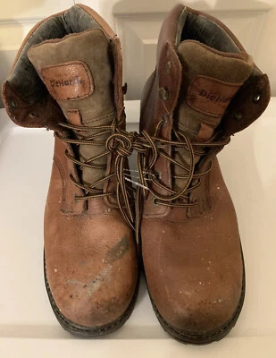 Botas de Ingeniero Die Hard Oregon Para Hombres Talla 13 Cuero Marrón con Cordones 84312 Foto 1 de 4