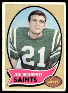 1970 Topps #193 Joe Scarpati New Orleans Saints - Picture 1 of 2