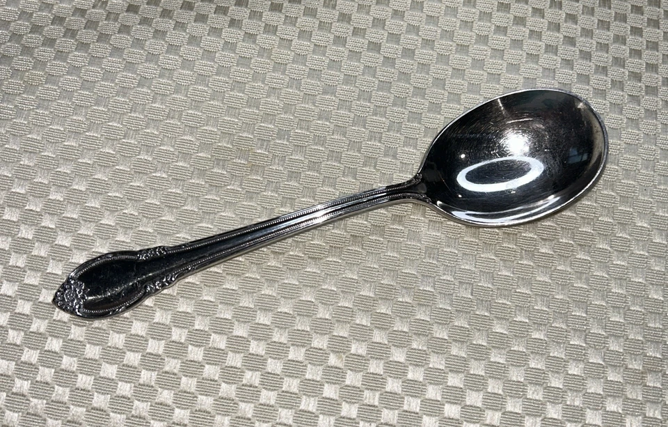 Plato de plata vintage 1847 Rogers Bros 1948 recuerdo relé/cuchara de azúcar Foto 1 de 4