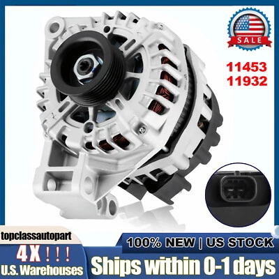 OEM Alternator fit Cadillac SRX 3.0L 2010-2012 3.6L Captiva Sport 3L 11932 11453 - Image 1 of 4