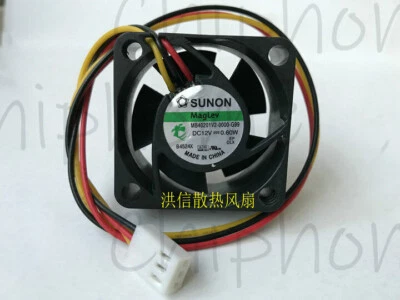 New SUNON MB40201V2-0000-G99 DC12V 0.6W 40mm silent cooling fan 3pin - Image 1 of 4