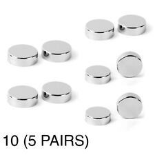 Chrome Cover Cap for Towel Radiators blanking plug and air vent valve 10 PCS All