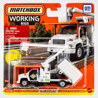 2024 Matchbox Working Rigs #16 GMC C8500 Topkick Tree Trimming Truck WHITE | FSC