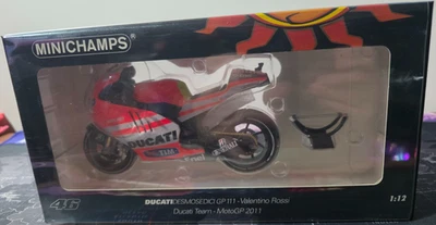Minichamps 1/12 Scale 1 MotoGP 2011 Ducati Valentino Rossi - Image 1 of 3