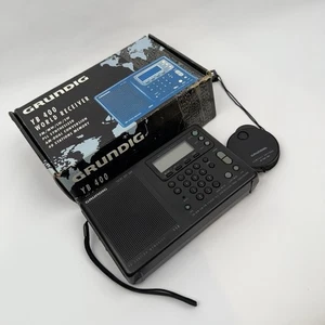 Grundig Yacht Boy 400 World Receiver AM/FM Shortwave Radio w/ Box & Antenna - Picture 1 of 11