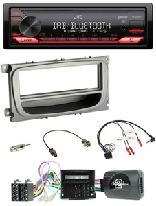 JVC DAB Lenkrad Bluetooth USB Autoradio für Ford Focus Galaxy C-Max Can ab 2007 - Bild 1 von 10